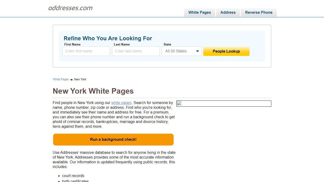 White Pages - Phone Book & Directory | Addresses